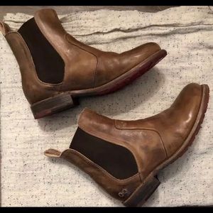 Bed Stu Nandi Chelsea brown leather boots 9.5